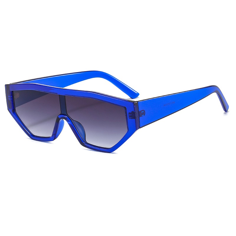 INS-Lunettes de soleil carrées populaires pour hommes et femmes, lentilles une pièce, marque de luxe, nuances de mode féminine, UV400, Oculus Gafas