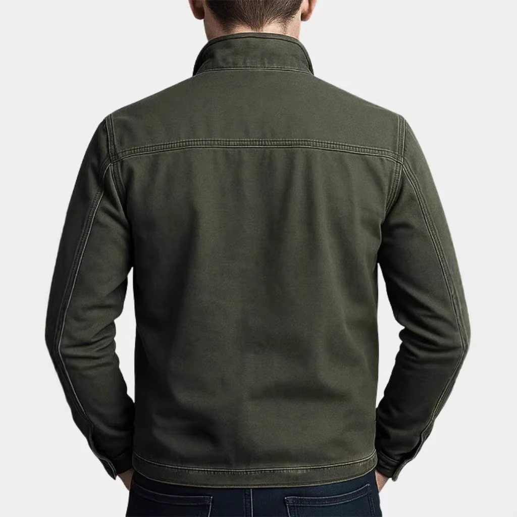 Veste d'automne 2026 pour homme, veste utilitaire, cardigan décontracté, vêtement sportif ample pour homme