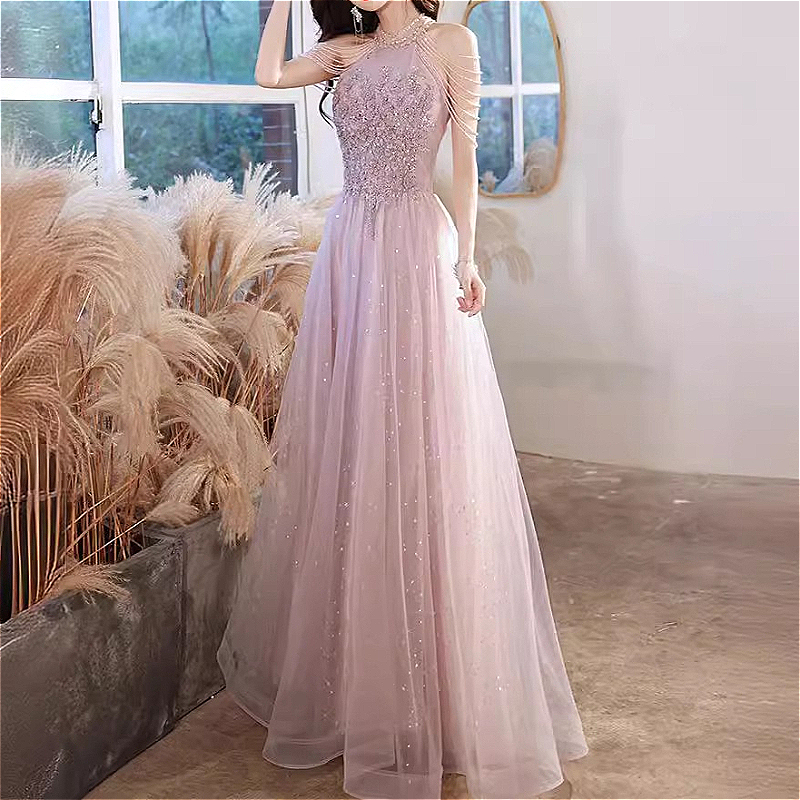 Robe longue pour femme, Robes de soirée, de fête, de mariage, Vestidos, Sexy, Y2K, Streetwear, à paillettes et franges, Élégante, avec empiècements, 2026