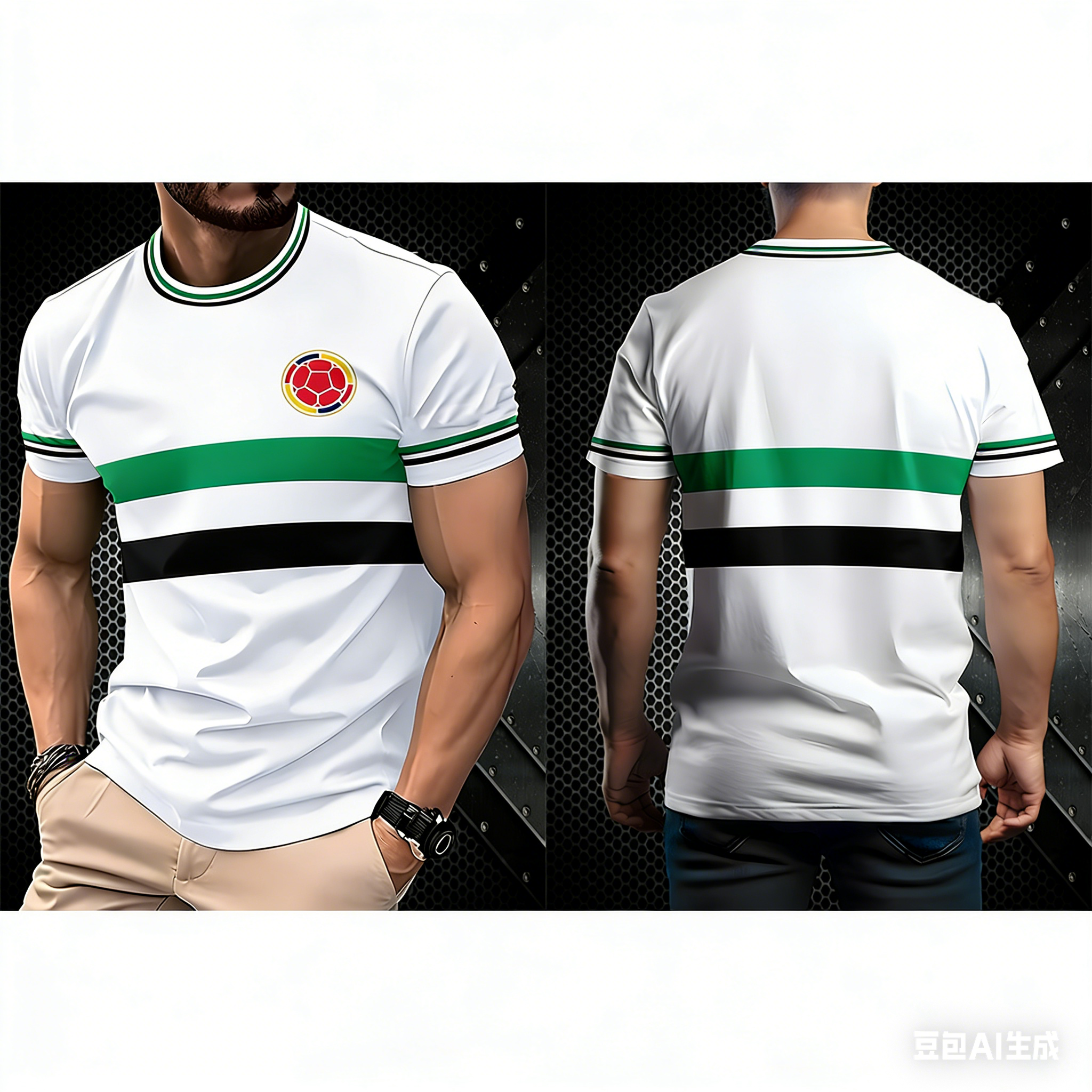 Maillot de Football rayé pour hommes, respirant, minimaliste, léger, tissu, Match d'entraînement toutes saisons, sport d'équipe, Fitness, haut de course