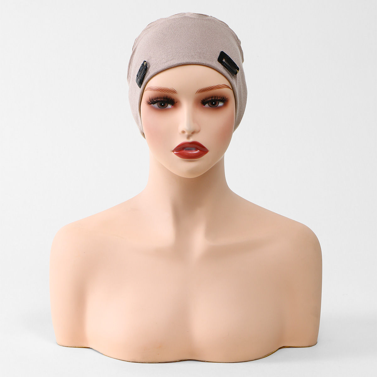 Ensemble de pinces de fixation pour bonnet intérieur musulman en modal, bonnet extensible, sous-voile doux islamique, bonnet, bandeau, turban tube pour femme ﻿