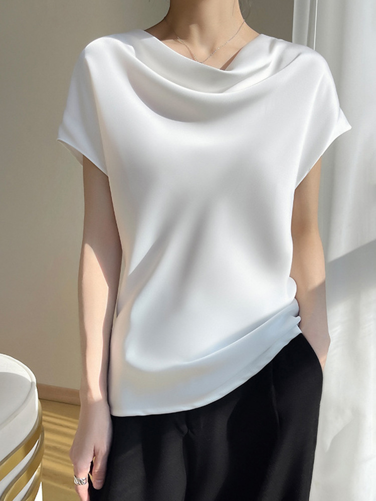 InjWomen's T-Shirts Summer Crew Neck Short Sleeve Tees, Casual Solid Document Astronomical T-Shirt, At Female Y-Pullover Everthe 5XL