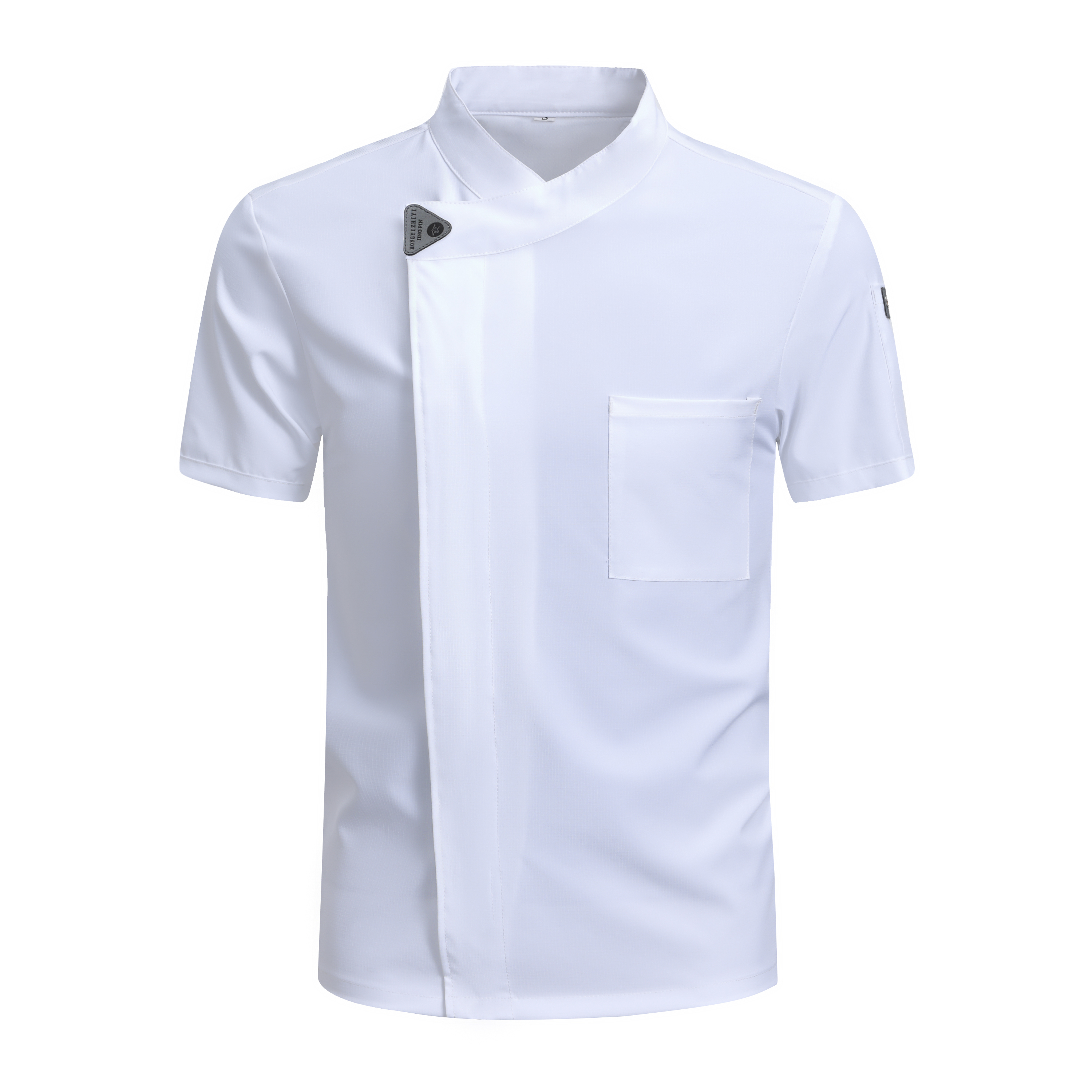 Vestes de Chef Homme, Vêtements de Cuisine, Uniformes de Chef de Restaurant, Uniformes de Chef à Manches Courtes, Tenues de Serveur Femme, Costumes d'Hôtel