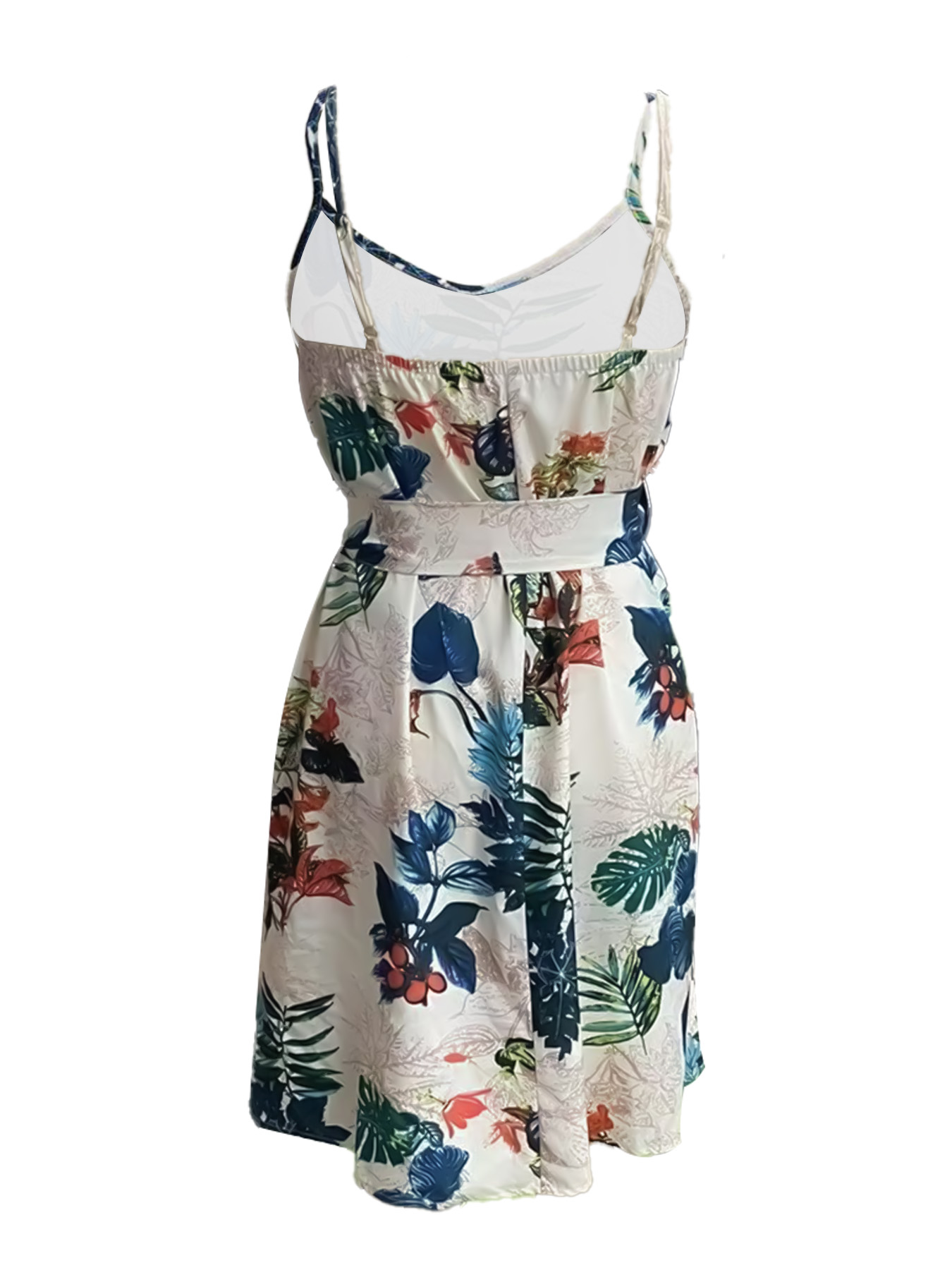 Robe ceinturée de style bohème pour femme, idéale pour les vacances et les activités de plein air, confortable et élégante.