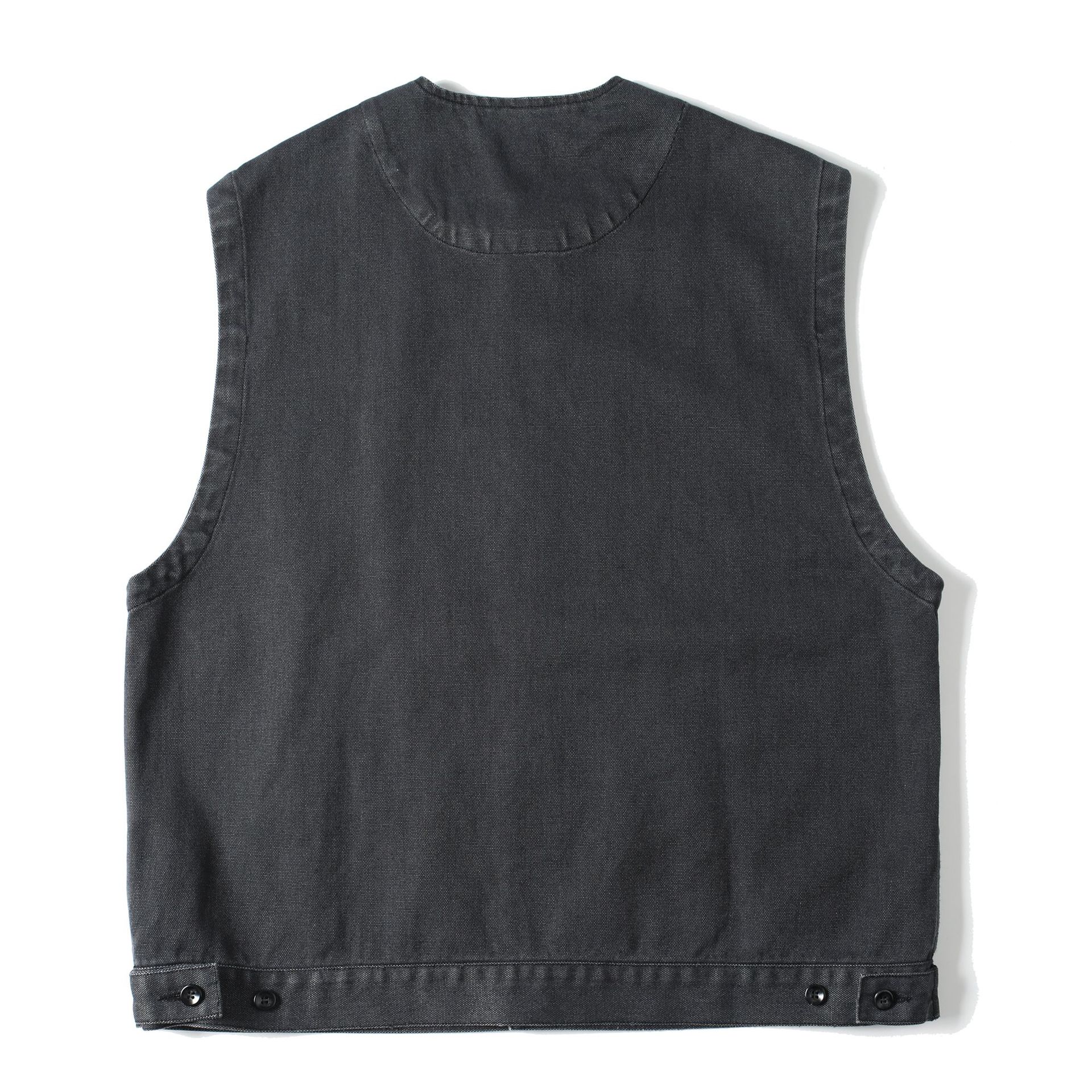 Gilet cargo multi-poches en coton pur pour homme, style streetwear japonais, décontracté, techwear, Cityboy, pour l'extérieur