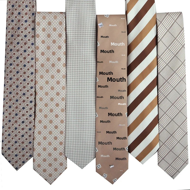 Cravate de Style rétro kaki pour hommes, accessoire de costume de chemise à la mode pour dîner d'affaires, cravate Vintage pour hommes, accessoires pour vêtements