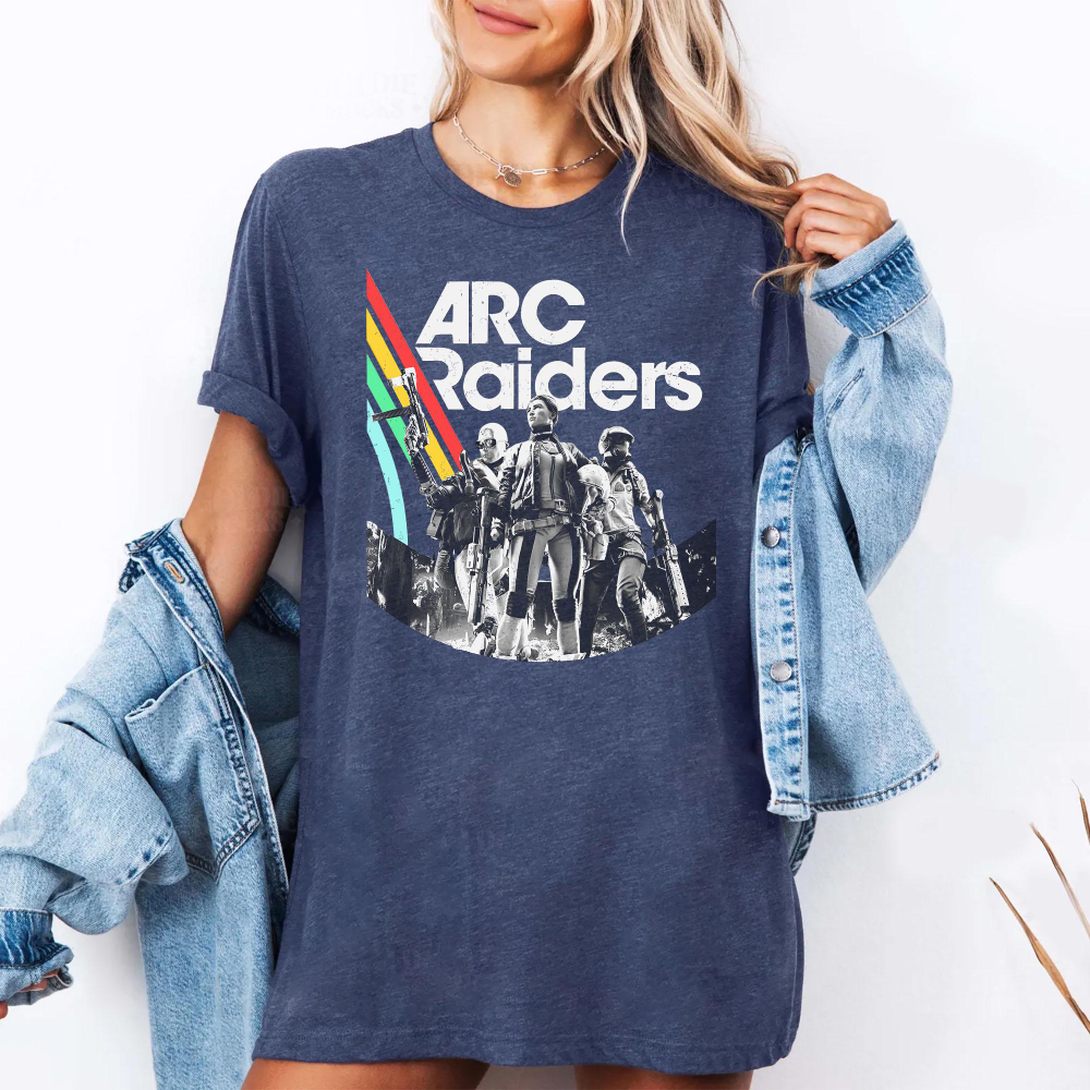 Arc Raiders chemise jeu vidéo t-shirt 55ds graphique vêtements graphique à manches courtes chemise unisexe hommes femmes toutes saisons