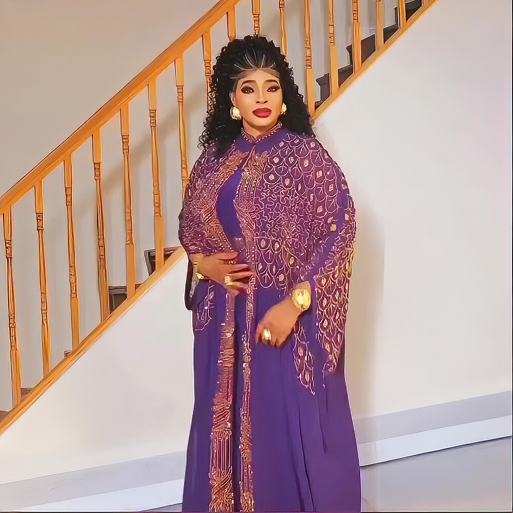 Robes africaines élégantes pour femme, robes de soirée en strass, robes turques pour femmes 2024, ensemble de 2 robes africaines élégantes