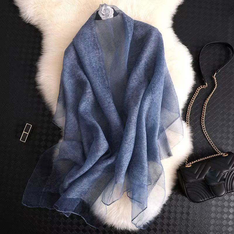 Injwool-Écharpe de Marque pour Femme, Foulard Solide, Pashmina, Châles et Round Big Size, Serviette de Plage, Bandana, Hijab Musulman