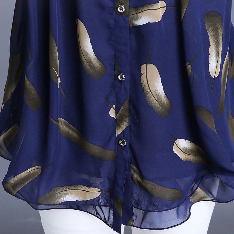 Chemisiers d'été à col rond pour femmes, vêtements College, bouton confortable, manches trois quarts, mince, mode coréenne élégante