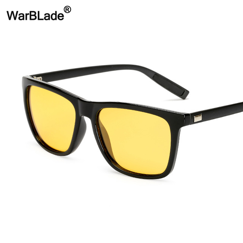 Lunettes de soleil polarisées HD de haute qualité, lentille jaune, Vision nocturne, lunettes de conduite, Anti-éblouissement, pour hommes et femmes