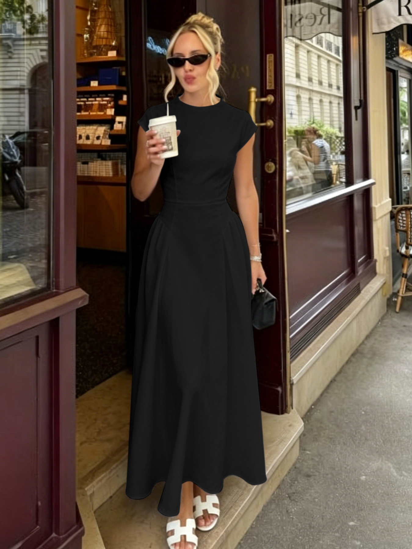 Nouvelles mini-robes élégantes pour femmes, imprimé floral, patchwork, robe de soirée décontractée, gracieuse pour les vacances, robe d'été décontractée et élégante pour femmes