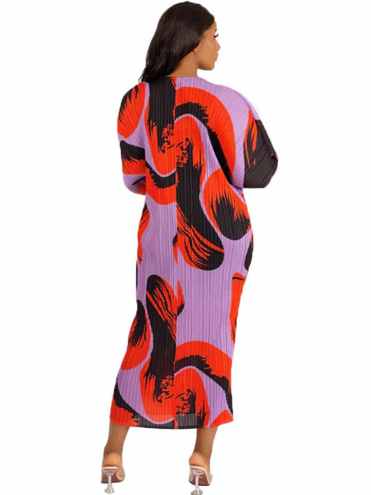 Robe Africaine à Manches 3/4 pour Femme, Tenue Sexy, Col en V, Tenue de Soirée, de Bureau, Printemps Automne