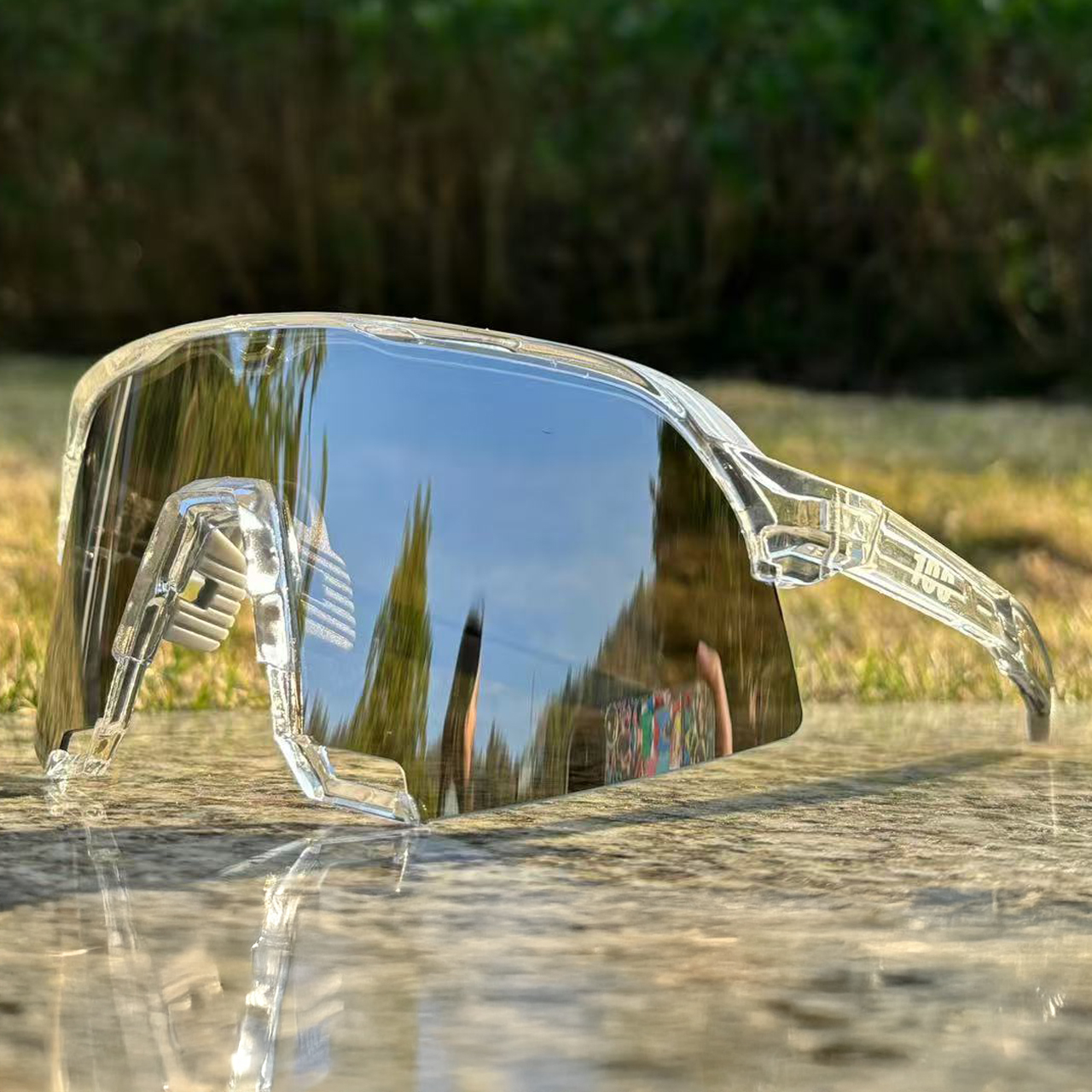 Lunettes de soleil de cyclisme en plein air pour hommes et femmes, vtt, vélo de route, UV400, pour Sports de montagne, randonnée, 100