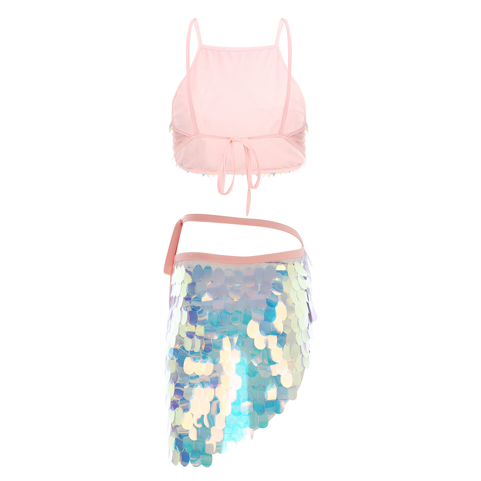 Costume de danse du ventre sexy pour femmes, tenues à paillettes brillantes, caraco à pampilles scintillantes, jupes écharpe de hanche, tenue de boîte de nuit de danse rave