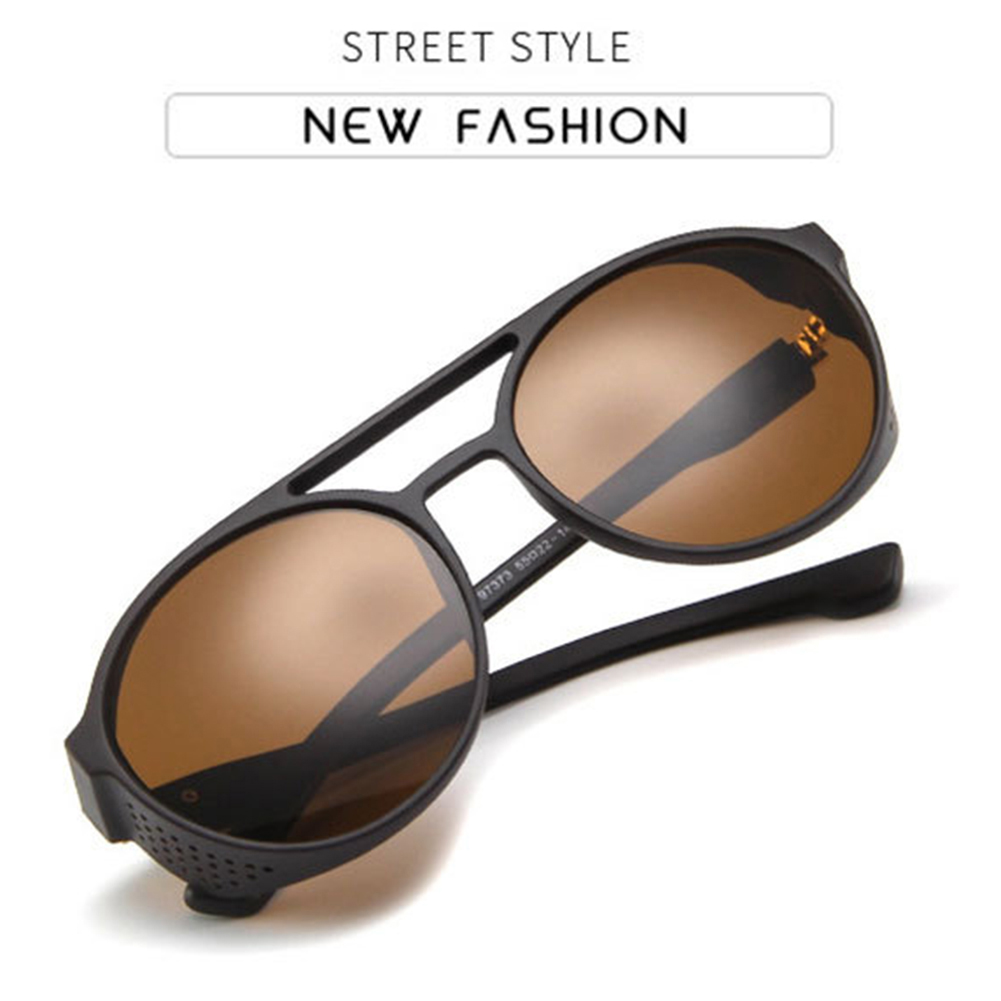 Lunettes de soleil rétro classiques pour hommes, lunettes de mode punk, lunettes de créateur de marque, lunettes de soleil vintage pour hommes, UV400 EyeChester