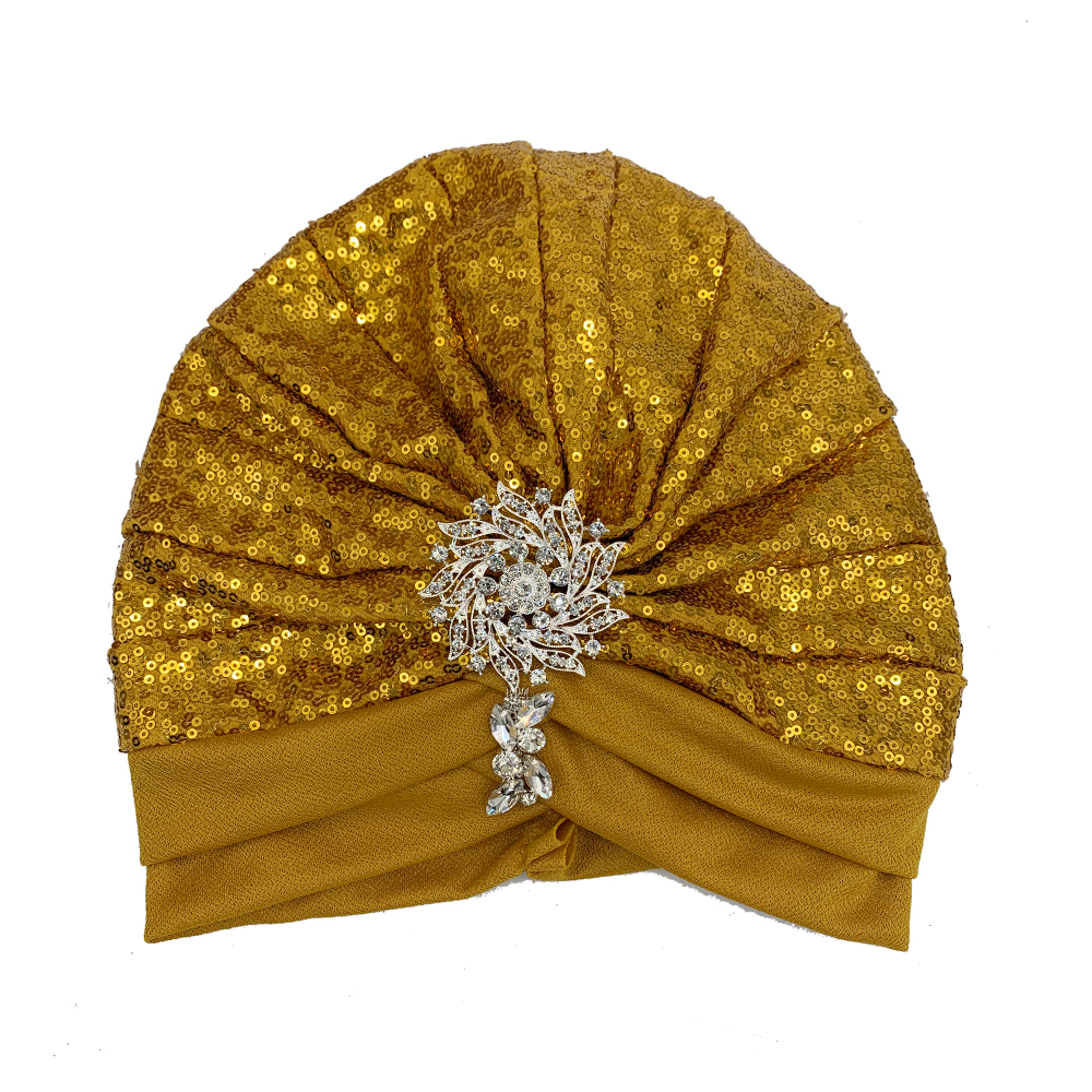 Bonnet turban de luxe avec biscuits pour femme, écharpe de sauna musulmane, enveloppes de tête douces et confortables, bonnet