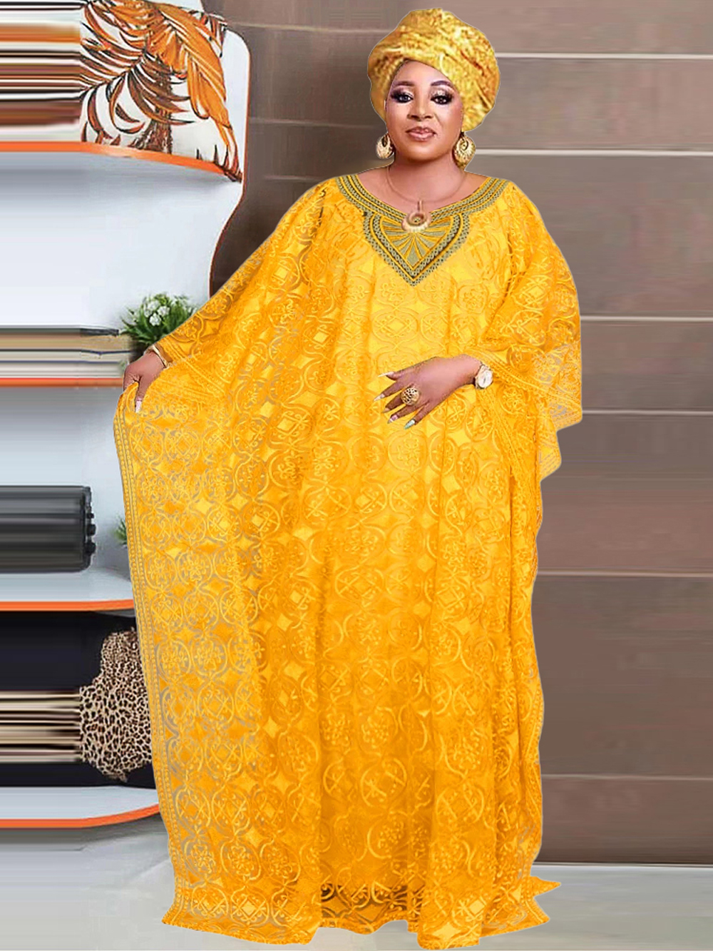 Robes amples en dentelle pour femmes, tenue de soirée de mariage, robe traditionnelle africaine, ensemble deux pièces, vêtements 2026, Abayas Dubai Hijab