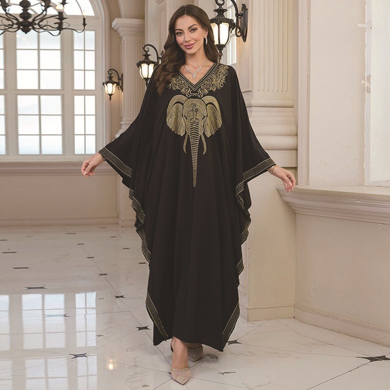 Boho Robe Femme Sexy Coton Brodé Chemisier De Plage Brodé Vêtements De Plage Robes De Vacances Pour Femmes Robe Femme Robes