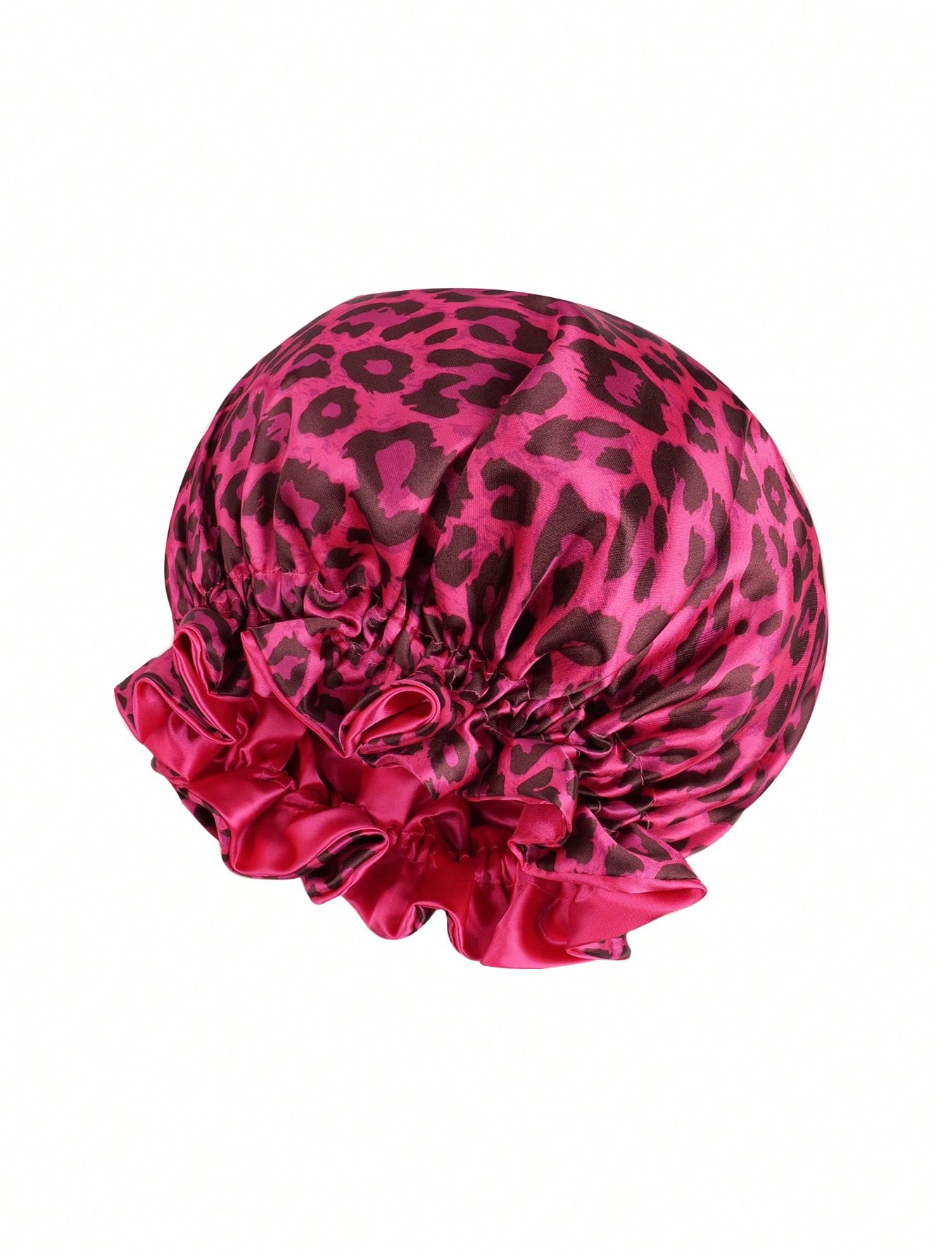 Bonnet en satin, bonnet en soie, bonnet de nuit pour dormir - Bonnet souple en satin pour cheveux naturels et bouclés des femmes