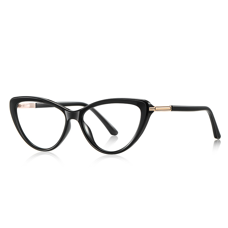 Monture de lunettes pour femmes, lunettes œil de chat, Anti-lumière bleue, lunettes de lecture, lunettes de Prescription personnalisables 307959