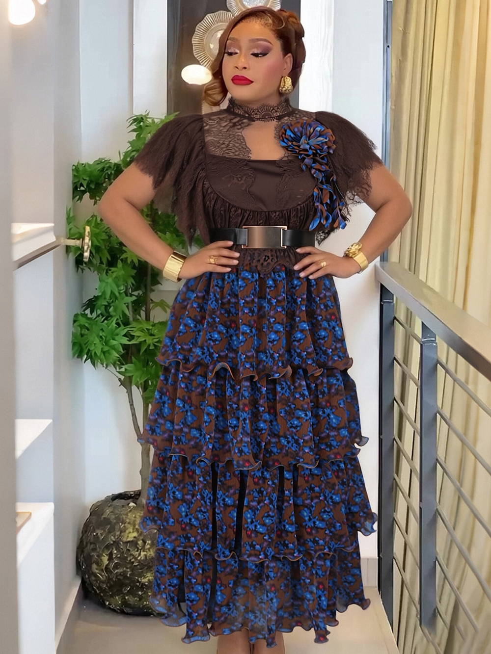 Robes africaines pour femmes, robe longue plissée de luxe, tenues Ankara Dashiki, robes de soirée pour mariage, Dubaï, Turquie, Kaftan Abaya