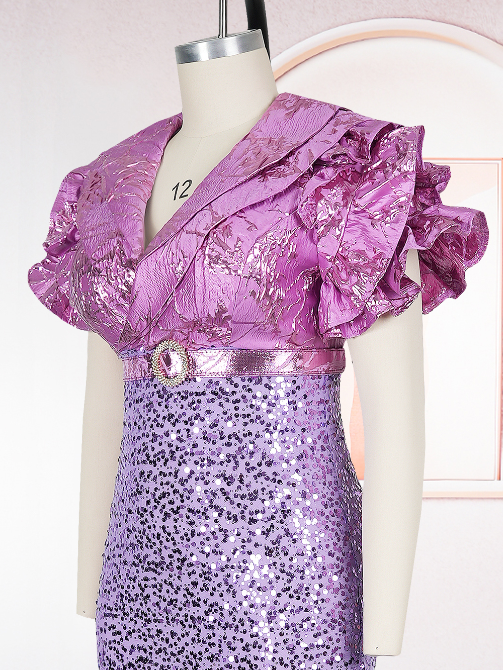 Robe de soirée grande taille pour femmes, tenue africaine de luxe à paillettes, élégante, turquie, longue robe de soirée de mariage, Ankara, vêtements pour dames
