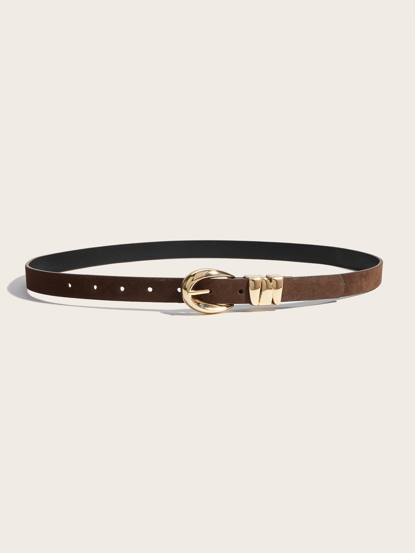 Ceinture pour femme, ceinture bohème, ceinture western, ceinture en daim, ceinture marron, ceintures Y2K, ceinture épaisse, ceinture country, ceinture à boucle ardillon dorée, à porter avec des pantalons, des robes, ceinture femme de couleur unie, décontractée et élégante, ceinture décontractée pour tous les jours, accessoire de taille style universitaire, adaptée pour l'été, les festivals de musique, la plage