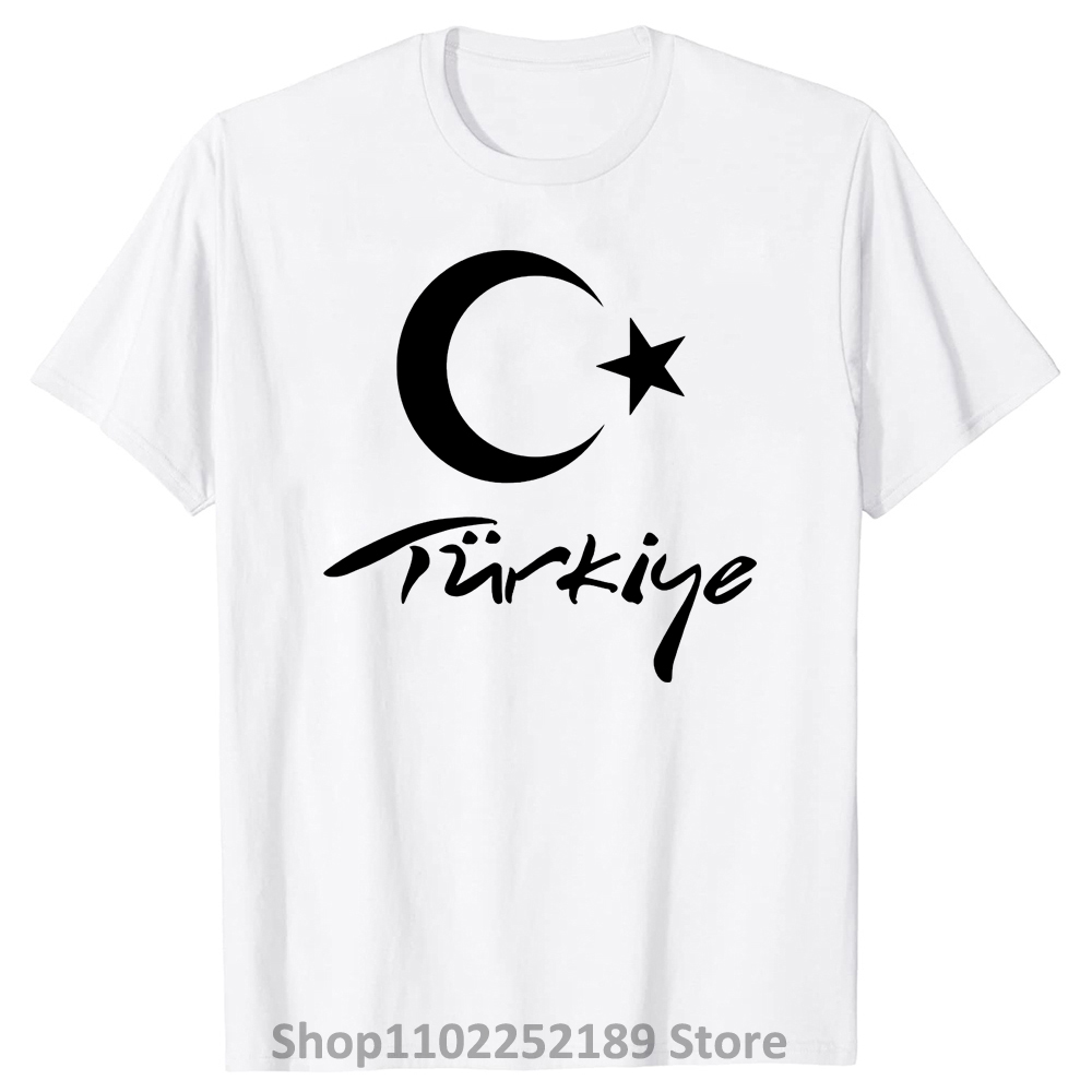 T-shirt de sensation nationale de la Turquie pour hommes, Économie TUR, équipe de la nation, coton, T-shirt GérY-Streetwear, t-shirts du pays turc
