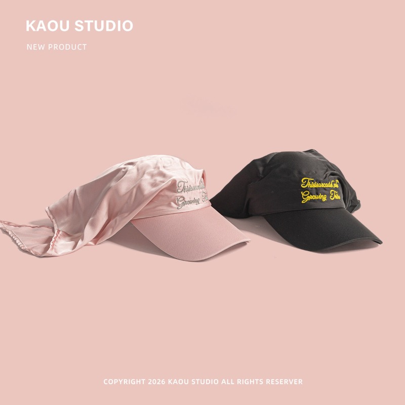 Chapeaux de soleil polyvalents style rétro américain hip-hop avec sangle pour hommes et femmes, protection solaire printemps-été