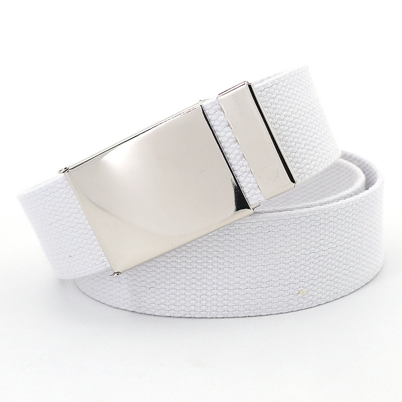 Ceinture unisexe en toile pour hommes et femmes, ceinture de pantalon à la mode, respirante, tactique, pour l'extérieur, pour jeans, ceinture de taille réglable