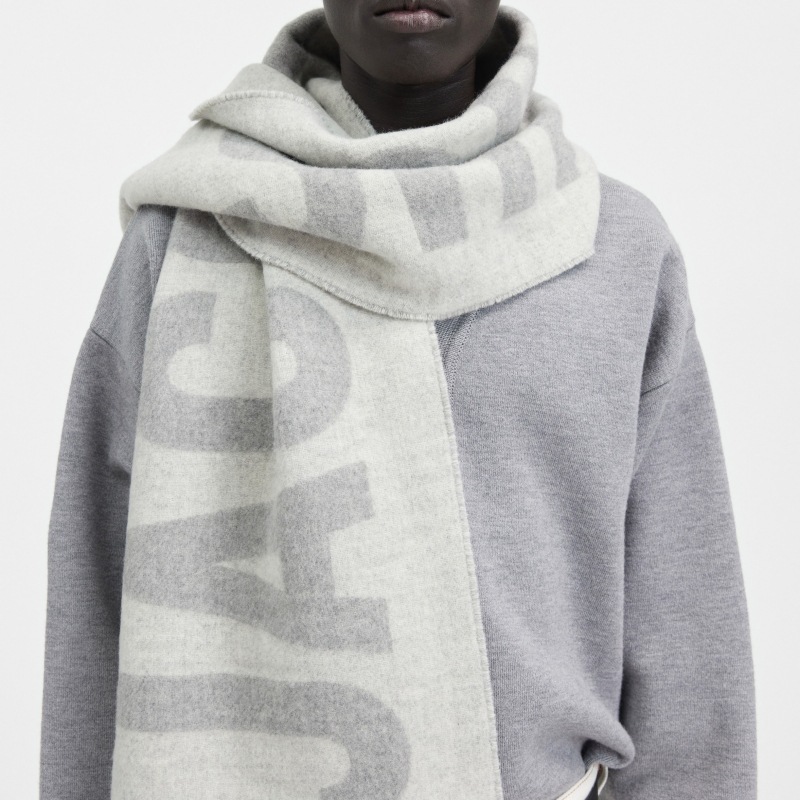 Écharpe chaude 100% laine de marque de luxe pour femmes, design hiver, châle pour hommes, pashmina, motif lettre 2026, écharpe féminine, bufanda, foulard.