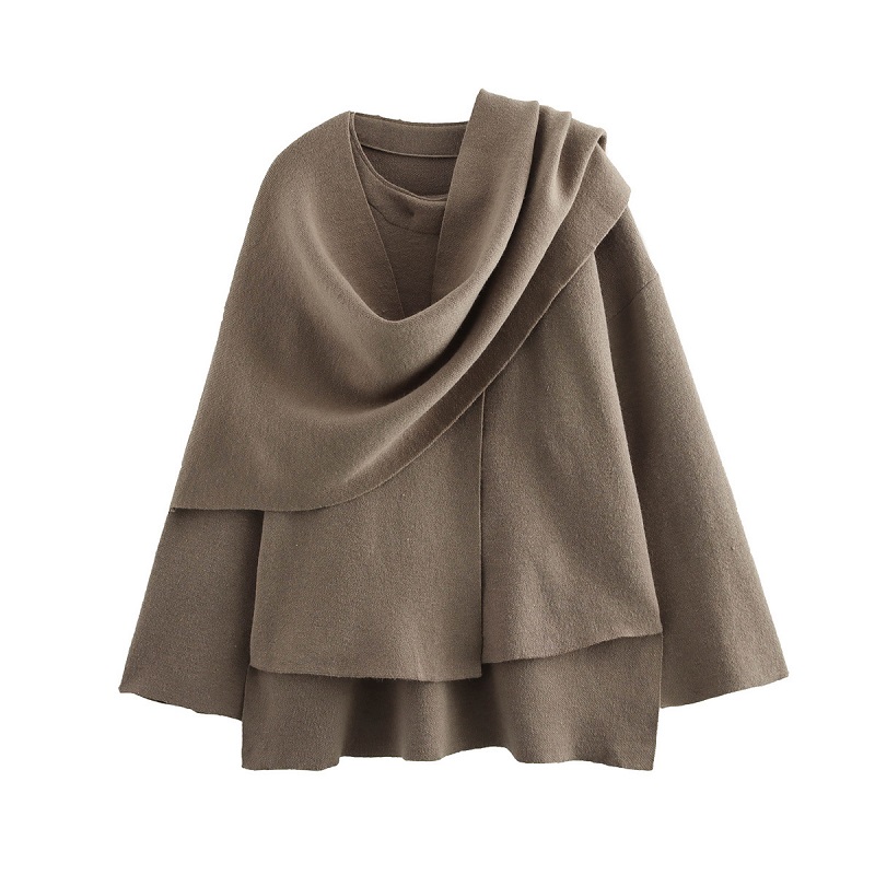 MUJER peluche manteaux d'hiver pour femmes écharpe asymétrique Demi-saison veste pour femmes Parkas à manches longues manteau rembourré femme veste