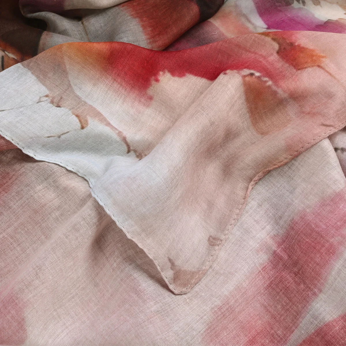 Nouveau Aquarelle Hijabs pour femmes imprimé fleuri Hijab écharpe respirant doux longue mode foulards foulard Paisley musulman