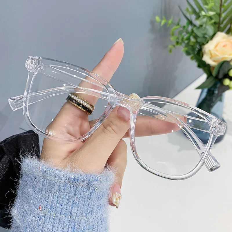 Lunettes de myopie de luxe pour femmes, lunettes bloquant la lumière bleue pour hommes, Anti-rayons, vue de près, dioptries 0 à-6.0