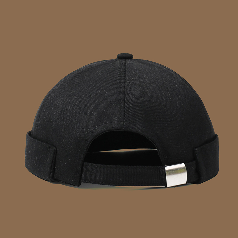 Chapeau tendance minimaliste pour homme et femme, style street dance artistique, nouveau chapeau melon sans bord, chapeau de printemps et d'automne, chapeau de propriétaire de maison, Hip