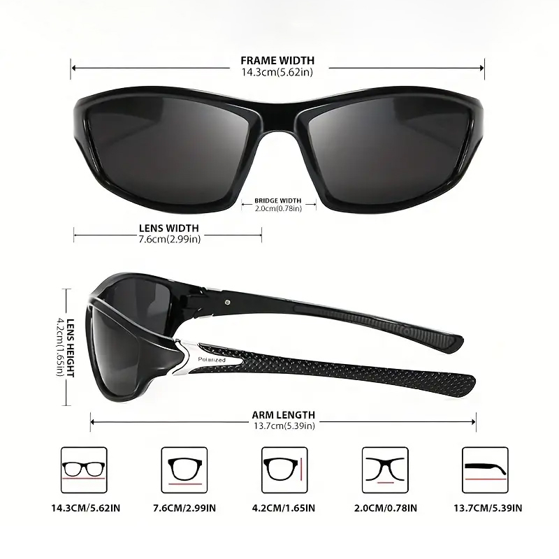 Un ensemble de 4 lunettes de sport pour le cyclisme, adaptées aux hommes et aux femmes, idéales pour la course à pied et le cyclisme.