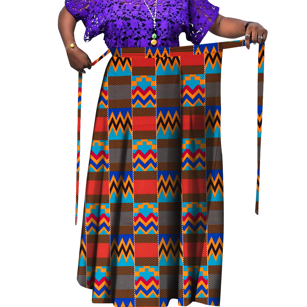 ORIENTAR femmes traditionnel sirène jupe longue robe afrique Bazin Riche imprimer vêtements dame femmes pagne grande taille WY9792-2