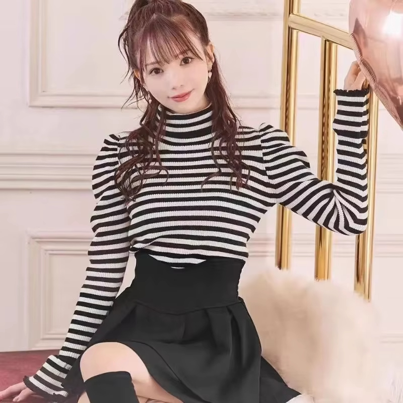 Jupe noire subculturelle japonaise pour femmes, mode douce, taille Slim, ligne a, nouvelle collection été 2025, Faldas Mujer assorties avec tout