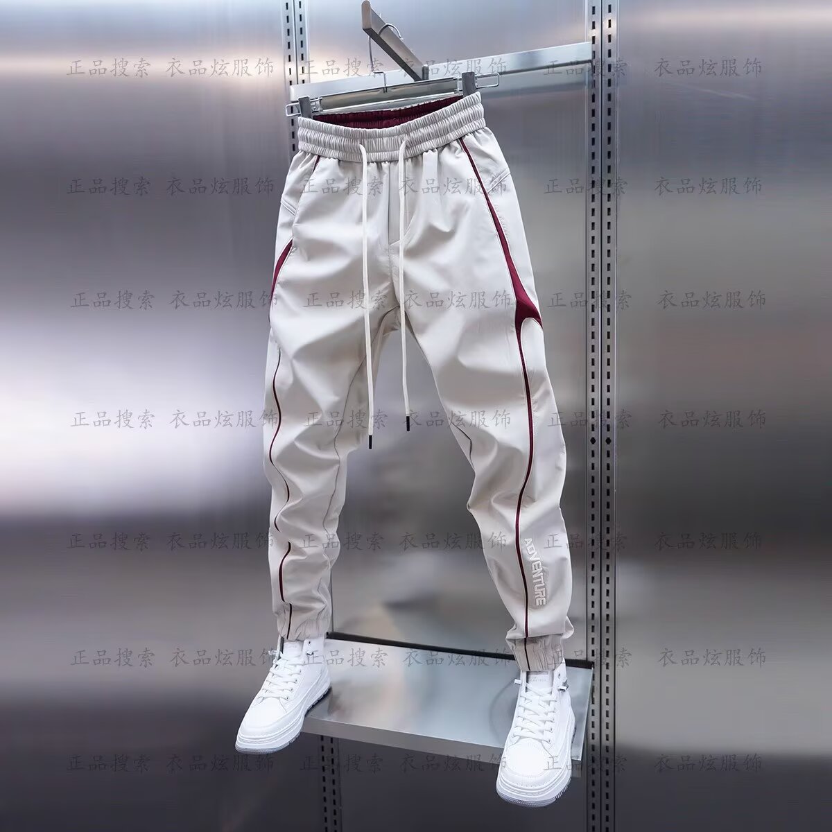 Pantalons de survêtement pour hommes course à pied sport Joggers sarouel Streetwear hommes taille élastique ample cordon pantalon pantalons décontractés