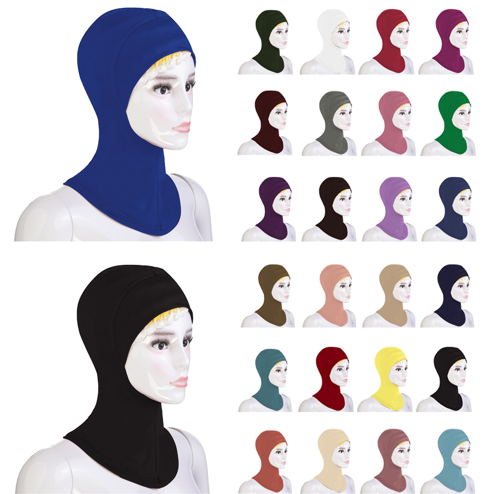 Bonnet extensible sous-hijab pour femme, Hijab musulman, Foulard intérieur, Bonnet, Turban, Islamique, Une pièce, Amira, Sous-foulard, Chapeau