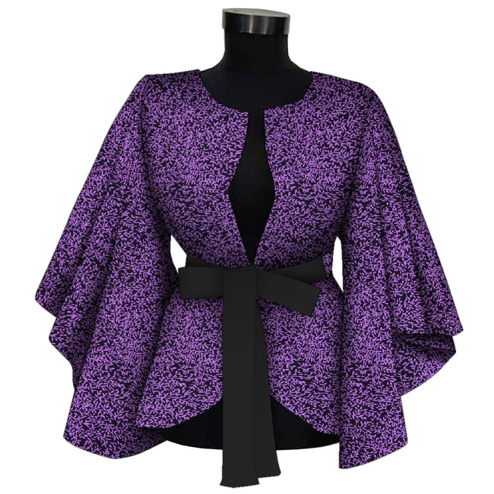 Chemise africaine avec doublure pour femmes, vêtements Dashiki Ankara, manteau Batik avertir, veste d'impression, 100% coton BRW Wy9871, mode