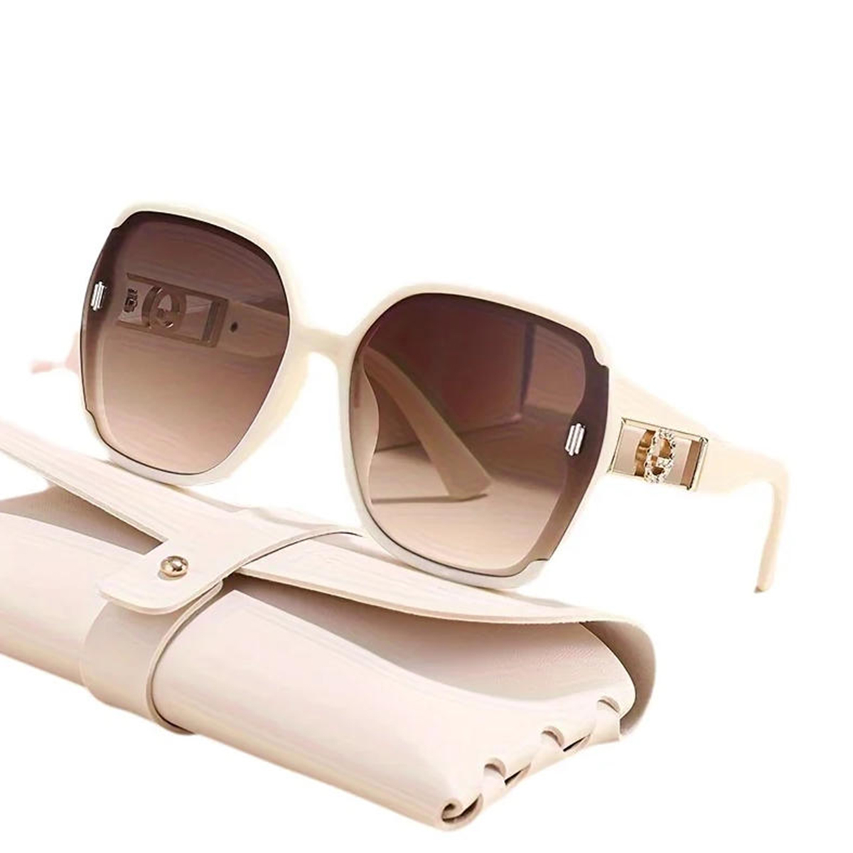 5 nouveaux modèles de lunettes de soleil pour femmes : lunettes de soleil résistantes aux UV, look haut de gamme, polyvalentes pour les visages larges, lunettes amincissantes, haute qualité.