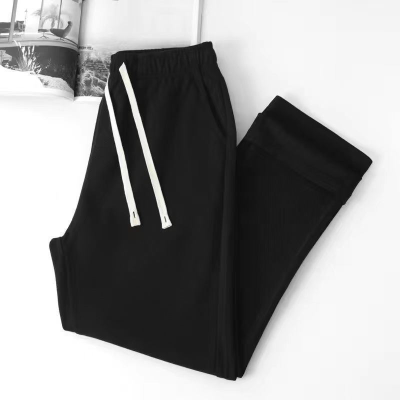 Pantalon Décontracté à Taille artificiel astique pour Homme, Vêtement avec Poches, Nouvelle Mode Printemps-Automne