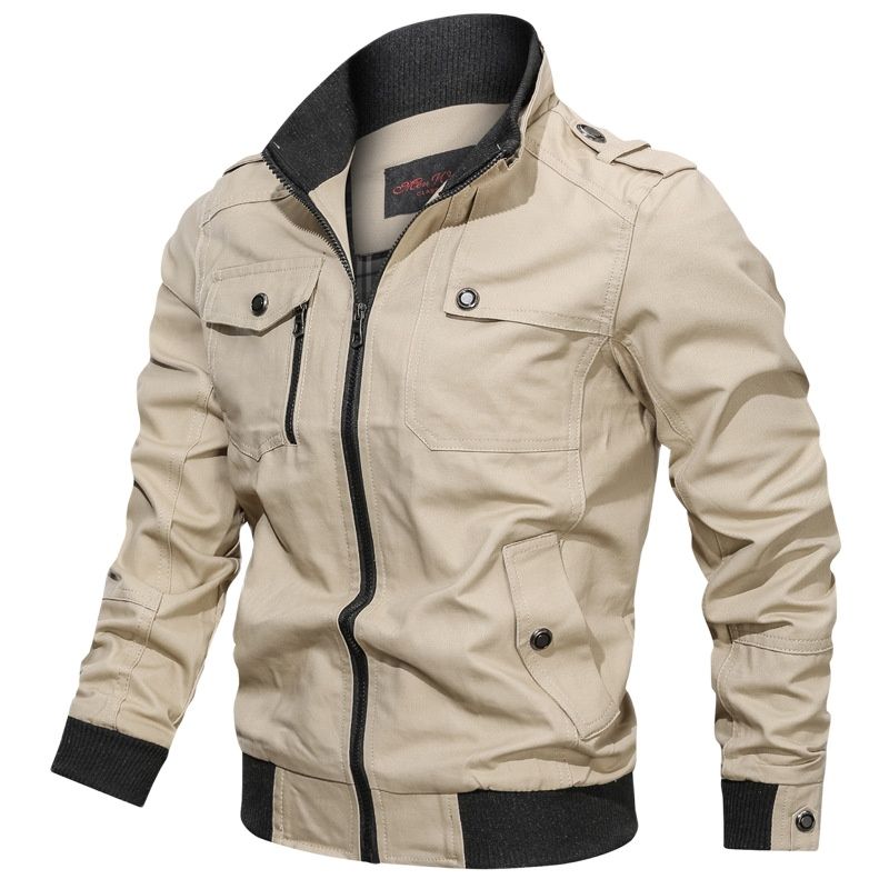 Printemps automne veste hommes coton coupe-vent Bomber manteau militaire hommes tactiques vestes homme Cargo veste décontractée hommes vêtements 2025