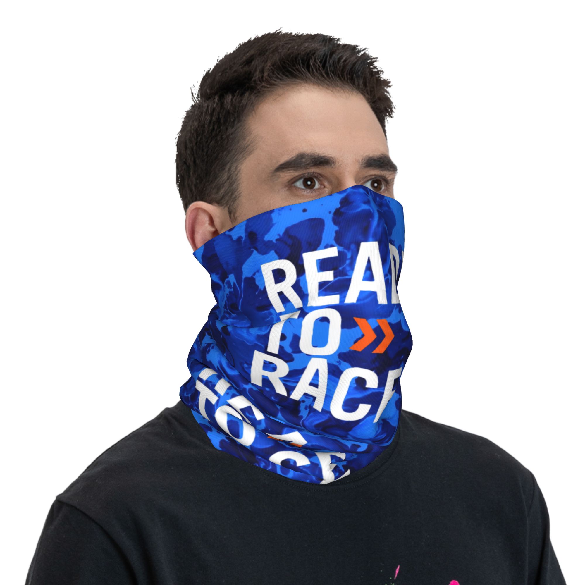 Bandana chauffe-cou personnalisé prêt à courir pour hommes et femmes, écharpe de Ski de randonnée d'hiver, guêtre avec Logo classique, couverture faciale de vélo