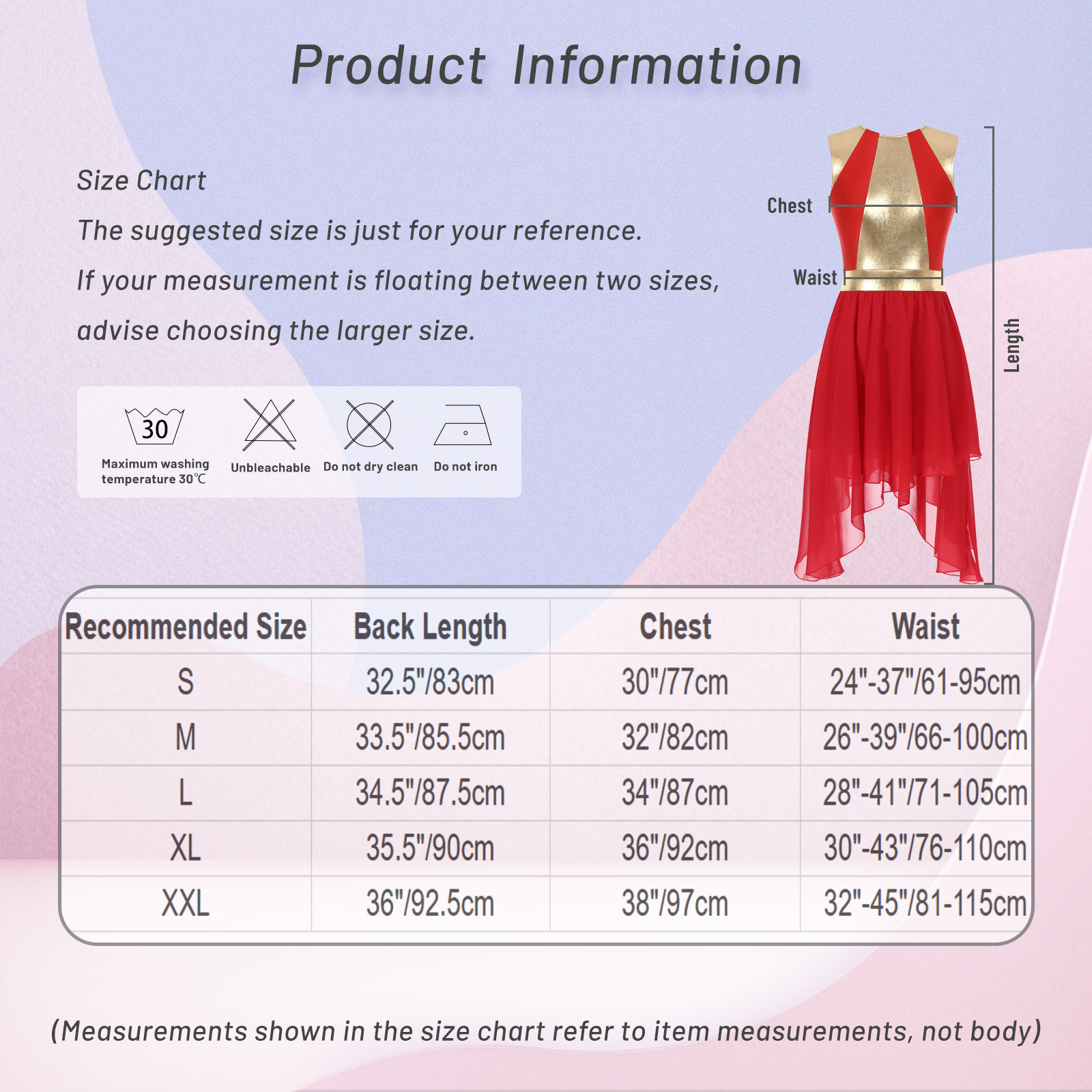 Robe de danse lyrique pour femmes, jupe asymétrique en mousseline de soie, Patchwork métallique brillant, fermeture éclair Invisible pour la compétition sur scène de bal
