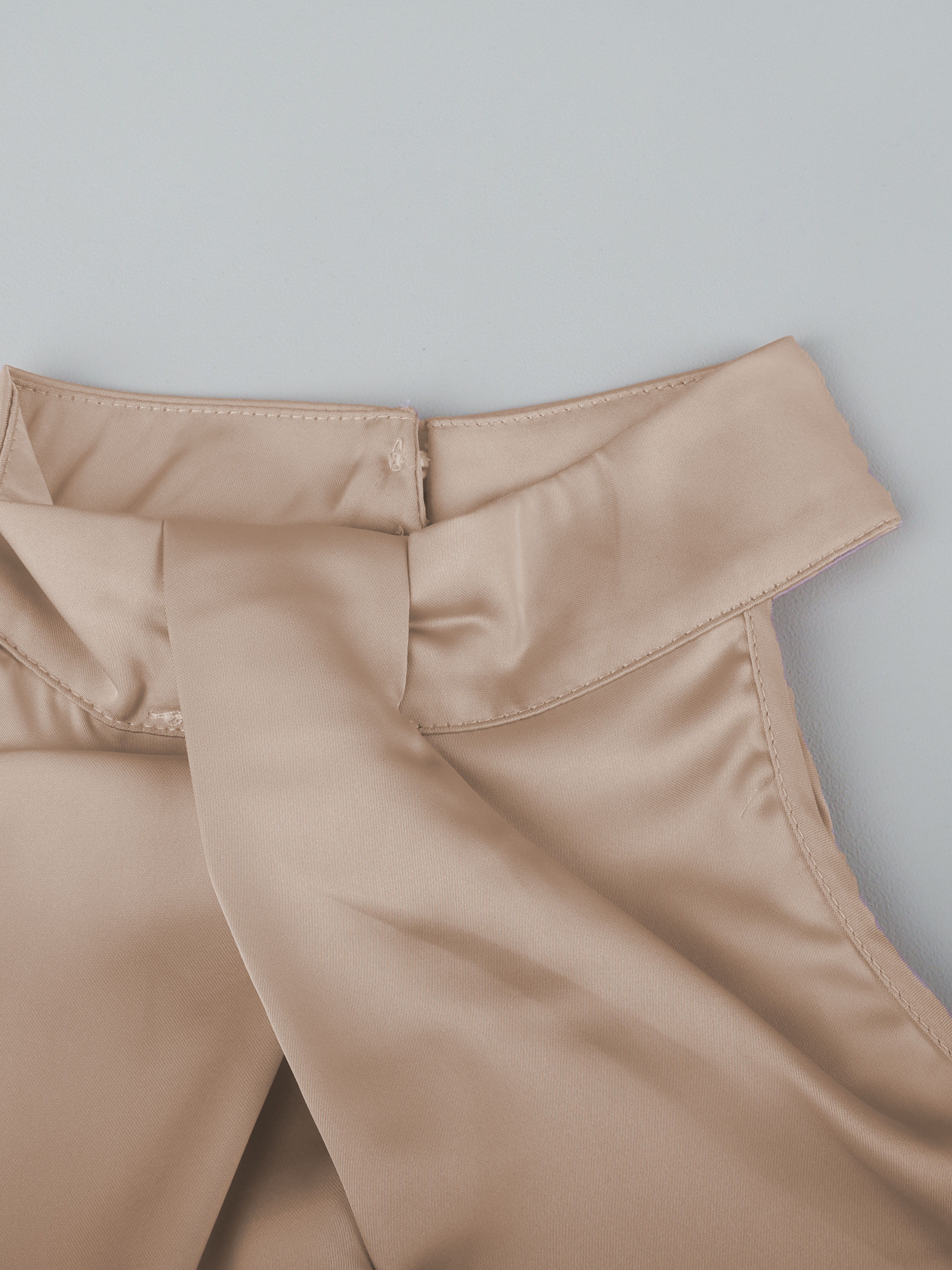 Chemisier élégant à col montant pour femmes, chemises décontractées pour dames, style d'été