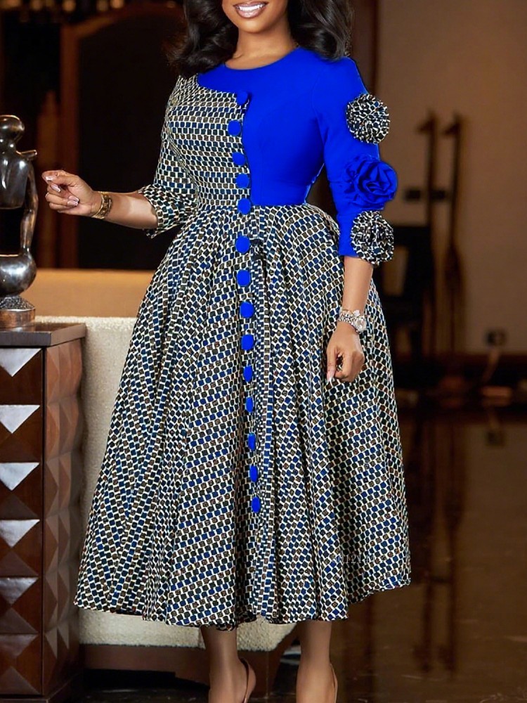 Robes africaines pour femmes élégantes Polyester mode musulmane Abayas Dashiki Robe caftan longue Robe Maxi turque afrique 2025 nouveau