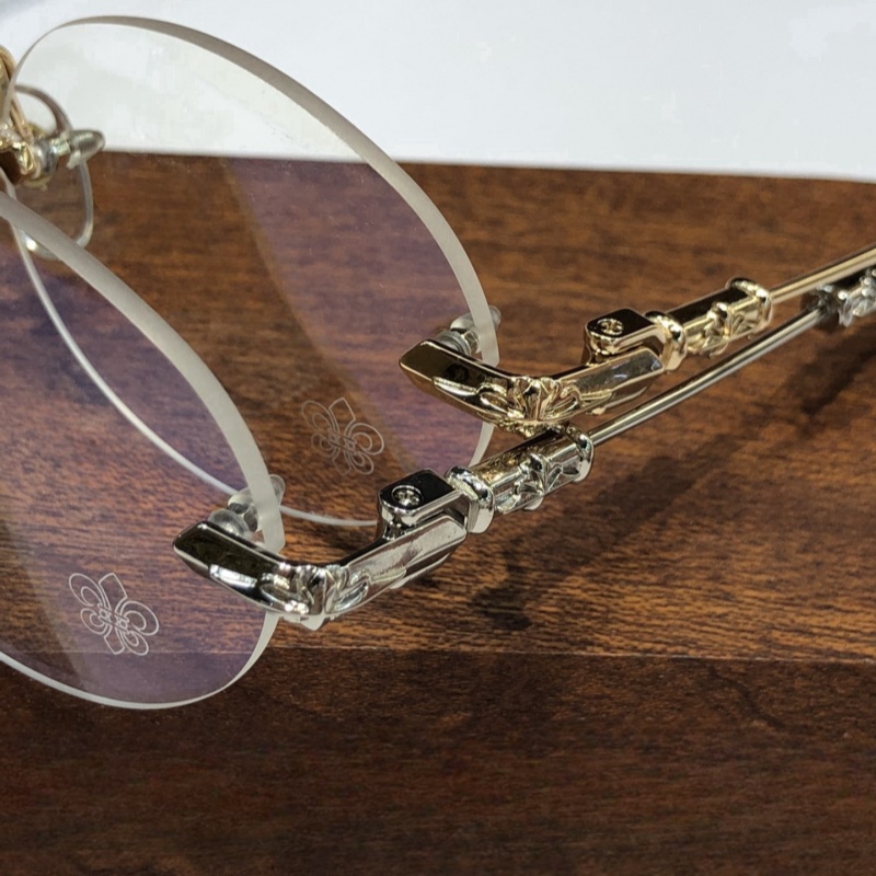 Monture de lunettes pour hommes titane sans monture rétro concepteur marque de luxe femmes mode myopie lecture lunettes lunettes de Prescription